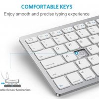 Bluetooth клавиатура, снимка 5 - Клавиатури и мишки - 38915809