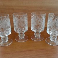 Кристални чаши , снимка 11 - Антикварни и старинни предмети - 29704625
