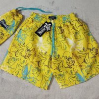 VILEBREQUIN 2023 нови мъжки бански панталонки шорти жълти с рисувани октоподи , снимка 3 - Бански - 40453607