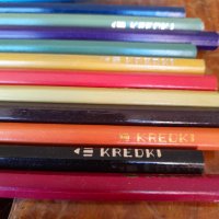 Стари цветни моливи Kredki, снимка 4 - Други ценни предмети - 38469471
