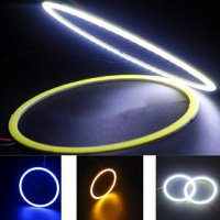 Ангелски очи Универсални LED Дневни светлини- 140мм. 2броя, снимка 1 - Аксесоари и консумативи - 31558971