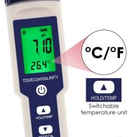 5-в-1 тестер за pH,TDS,EC, соленост, температура, WQM-303, снимка 8 - Други - 36747279