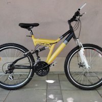 Продавам колела внос от Германия  мтв велосипед CIKAGO 26 цола два амортисьора диск, снимка 1 - Велосипеди - 37097371