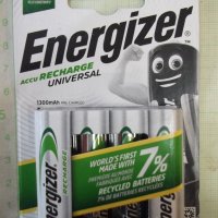 Комплект от 4 бр. акумулаторни батерии "Energizer AA" нови, снимка 7 - Други стоки за дома - 44327967