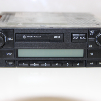 CD RADIO SD CARD VW Passat B5 (1997-2000г.) CHM105MP3 / 1J0035152F / двоен дин касетофон чейнджър, снимка 2 - Аксесоари и консумативи - 44700974