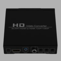 SCART/HDMI към HDMI 720p/1080p конвертор, снимка 8 - Приемници и антени - 44756070