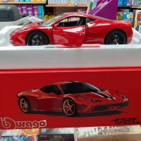 Burago Ferarri 458 Speciale 18-16903, снимка 3 - Колекции - 30244615