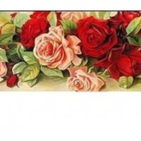 Диамантен гоблен Плетеница от рози, снимка 1 - Гоблени - 35147421