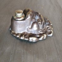 звънец -лъвска глава, снимка 2 - Други ценни предмети - 37981266