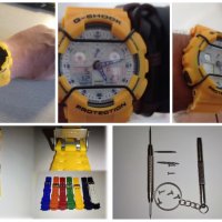 Casio G-shock Безел и верижка, каишка за часовник, снимка 7 - Каишки за часовници - 33070105
