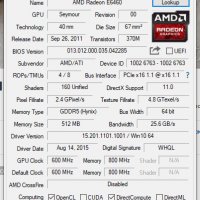 Видео карта AMD Radeon Seymour HD E6460 512MB GDDR5 64bit PCI-E, снимка 8 - Видеокарти - 30624059