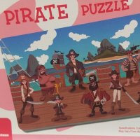 Детски пъзел - Пирати , снимка 1 - Игри и пъзели - 39962157