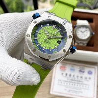 Мъжки часовник Audemars Piguet Royal Oak Offshore Diver Lime Green с автоматичен механизъм, снимка 2 - Мъжки - 38076048