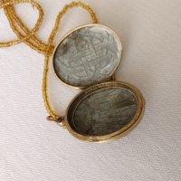 Пандетив, медальон мътерял дубле със позлата, снимка 13 - Антикварни и старинни предмети - 42915350