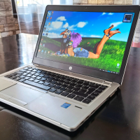 Продавам лаптоп HP EliteBook Folio 9480m/4х2ghzThr/4gb/SSD128gb/мат14сКам/НОВАбат/Профилактиран/Ал.К, снимка 1 - Лаптопи за дома - 44726763