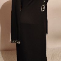 Черна дълга официална рокля Sarah Connor р-р S/М , снимка 5 - Рокли - 37026127