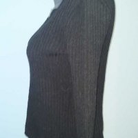 Еластичен пуловер с оригинално деколте / унисайз , снимка 5 - Блузи с дълъг ръкав и пуловери - 16668493