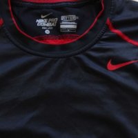 Nike Pro Combat Fitted Dri Fit мъжка спортна блуза размер М, снимка 5 - Блузи - 38076764