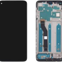 Дисплей с рамка за Motorola Moto G9 Plus, снимка 1 - Резервни части за телефони - 42523145