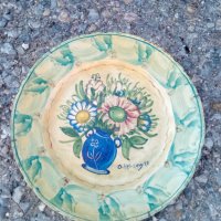 Стара английска чиния за стена, снимка 1 - Антикварни и старинни предмети - 29699952