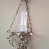 Стар винтидж полилей, снимка 1 - Лампи за таван - 33968747