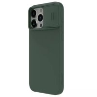 Nillkin Qin Pro Leather Flip Camera Cover Case for iPhone 15 Pro Max - Black, снимка 8 - Калъфи, кейсове - 44211708