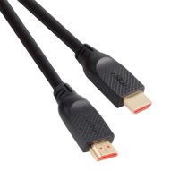Кабел HDMI - HDMI 1.8м Ver:2.0 Ultra HD 4k/60p VCom SS001196 Черен Cable HDMI M - HDMI M, снимка 1 - Кабели и адаптери - 33987532