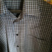 Мъжка риза къс ръкав на квадратчета 41/42, снимка 5 - Ризи - 29157454