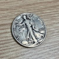 1/2 долар (Half Dollar) 1942 г, САЩ - сребърна монета, снимка 3 - Нумизматика и бонистика - 42729009