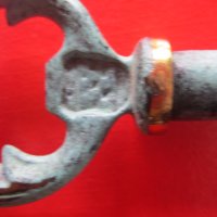 Уникален бронзов ключ отварачка тирбушон търбушон 2, снимка 4 - Колекции - 29795857