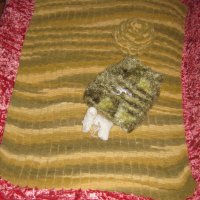 Топъл бебешки/детски комплект - ръчно плетен, снимка 3 - Спално бельо и завивки - 30367313