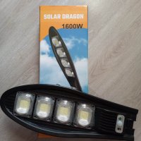 Соларна лампа SOLAR DRAGON 1600W със сензор за движение , снимка 1 - Соларни лампи - 40360711