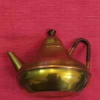 Стар чайник Холандия, от месинг и бакър, мед. , снимка 2 - Антикварни и старинни предмети - 38882380
