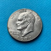 1 долар, 1977 г. - никел, снимка 2 - Нумизматика и бонистика - 31383003