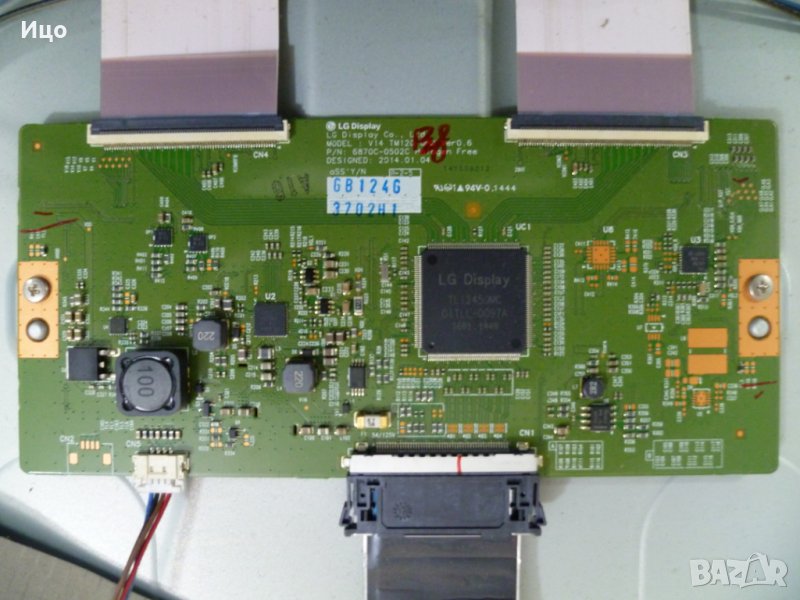 Продавам T-CON Board 6870C-0502C от LG 49UB820V, снимка 1