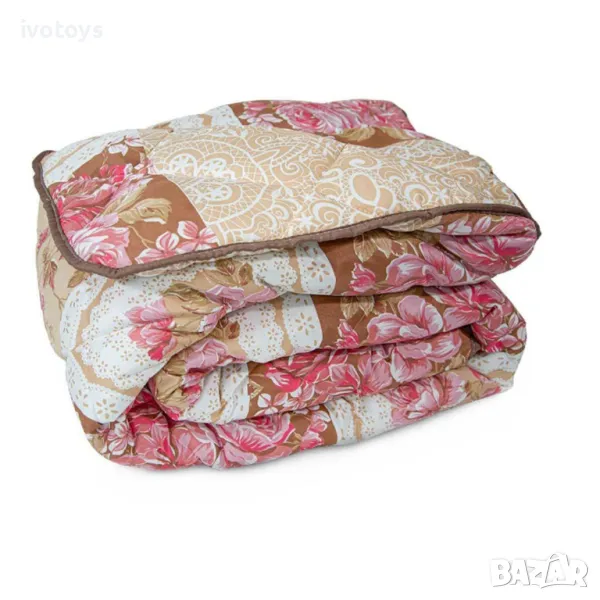 Олекотена завивка Мирабел Селия, Зимна, 200/210 см, Капитонирана - Код WS16919, снимка 1