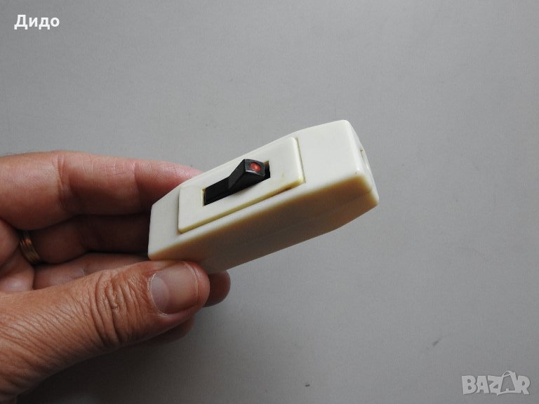 Соц. Междинно (мързеливо) ключе за включване и изключване на осветителни тела, снимка 1