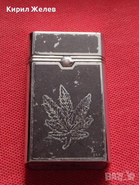 МЕТАЛНА ЗАПАЛКА с РЕОТАН РАБОТИ МНОГО КРАСИВА РЯДКА ЗА КОЛЕКЦИОНЕРИ 34189, снимка 1