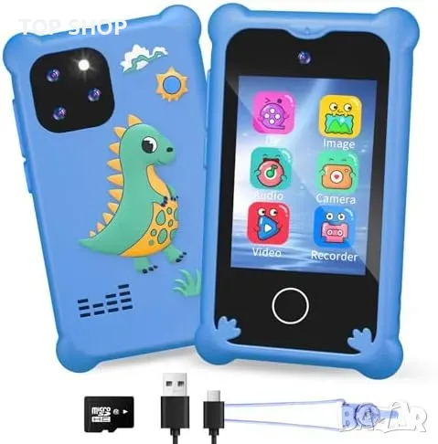 Нова Играчка телефон CKATE за деца 3-12 години с двоен фотоапарат игри, снимка 1