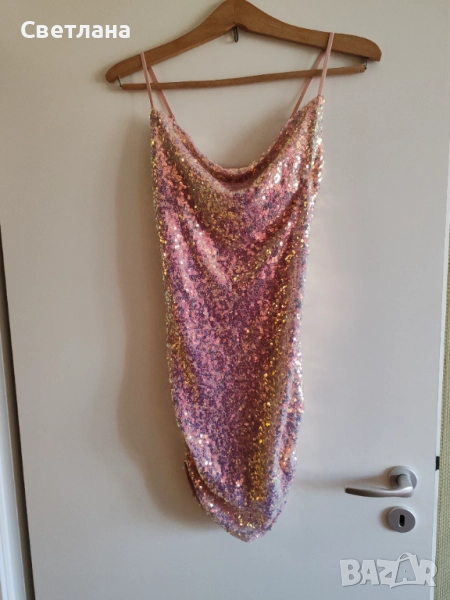 Парти рокля с пайети на Mango , снимка 1