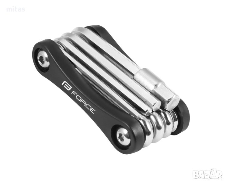 Многофункционален инструмент за велосипед FORCE ECO - 9 функции, снимка 1