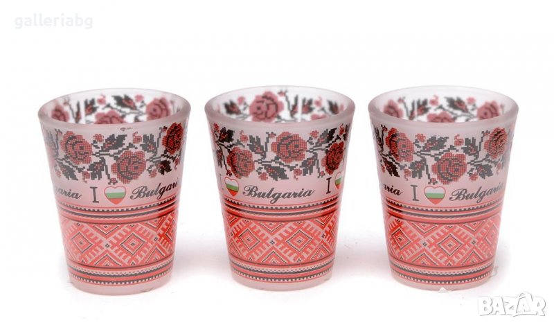 Чаша (шот) - България 12 бр., снимка 1