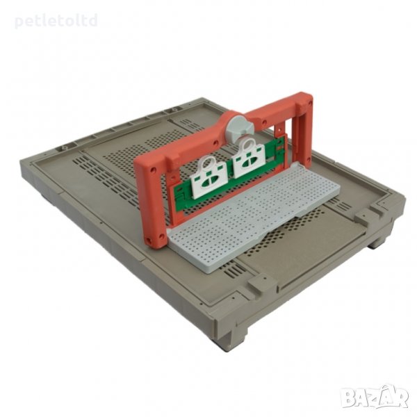 Пластмасово дъно с прашецоуловител и чекмедже за събиране на прашеца, снимка 1