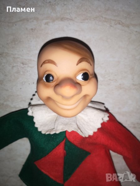 Steiff клоун, кукла за театър 70's, снимка 1