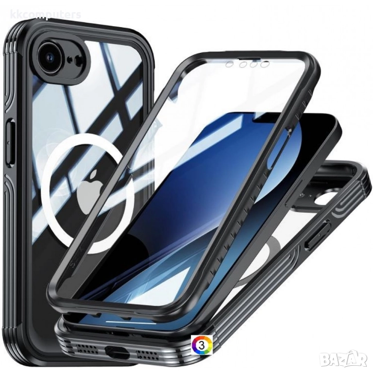 Apple iPhone 16e RedPepper Tempered Glass MagSafe Калъф и Протектор, снимка 1