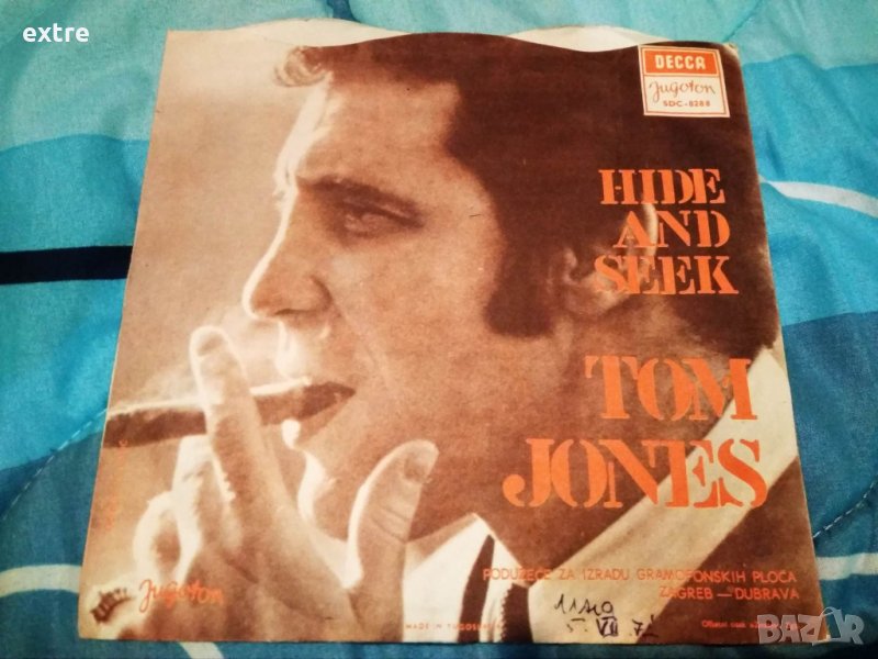Tom Jones -Hide and Seek Jugoton ‎– SDC-8288, Decca ‎– SDC-8288-, снимка 1