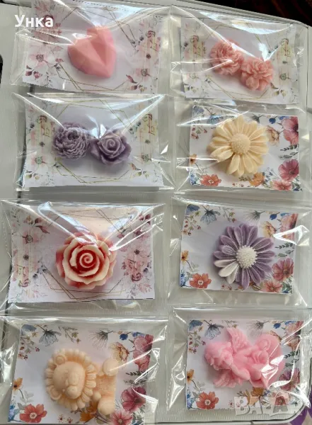 подаръчета за гости от соев восък, снимка 1