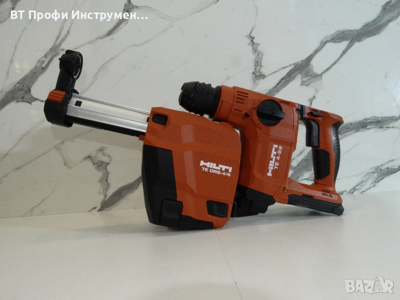 2023 - Hilti TE 4 - 22 + DRS - 4/6 - Перфоратор с прахоуловител, снимка 1