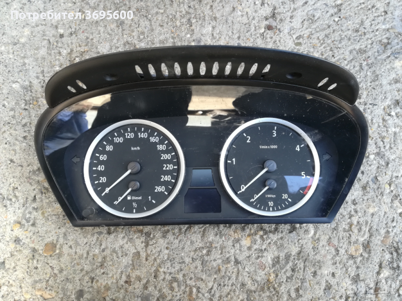 Табло километраж BMW e60 e60 D БМВ е60 дизел, снимка 1