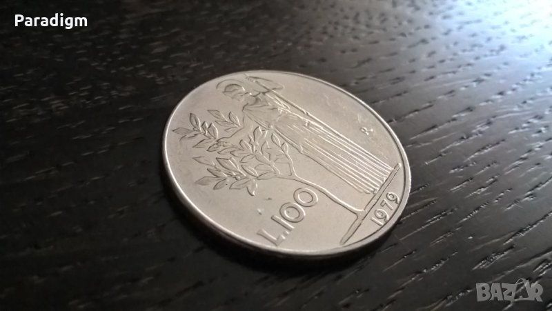 Монета - Италия - 100 лири | 1979г., снимка 1